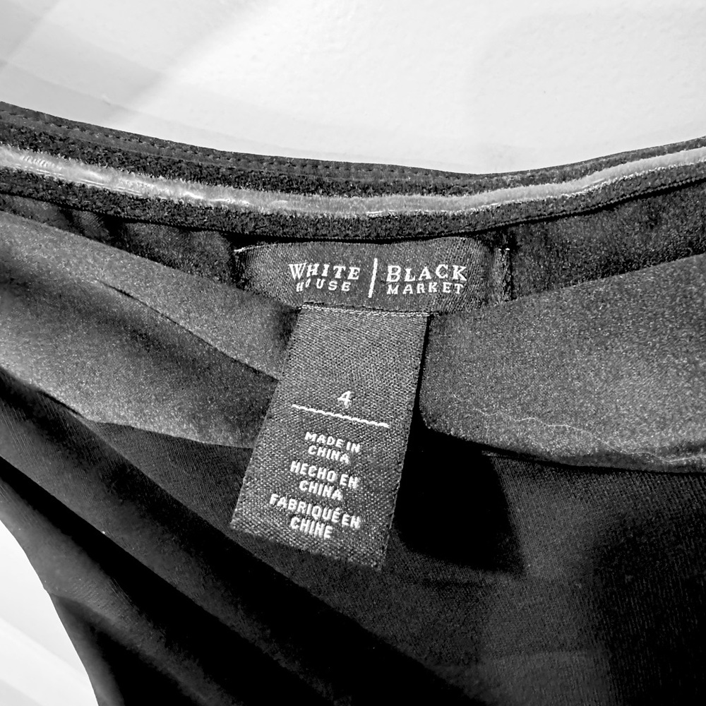 WHBM One-Shoulder Asymmetric Dress - Picture 6 of 7